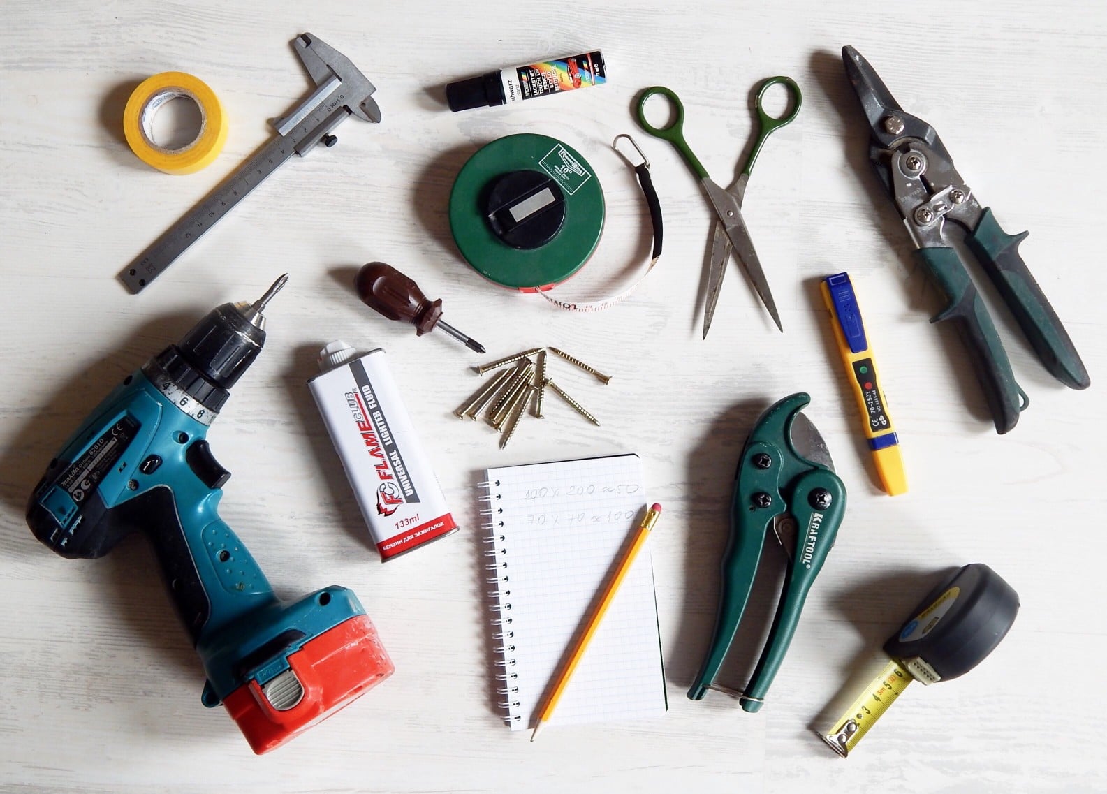 Eine Sammlung von Werkzeugen für Handwerker und Heimwerker. Foto nina_p_v via Twenty20