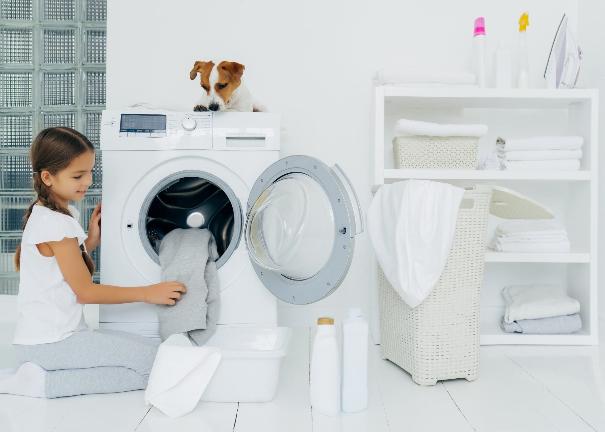 Eine Waschmaschine anschließen ist weitaus einfacher als viele Menschen denken. Foto vkstudio via Twenty20